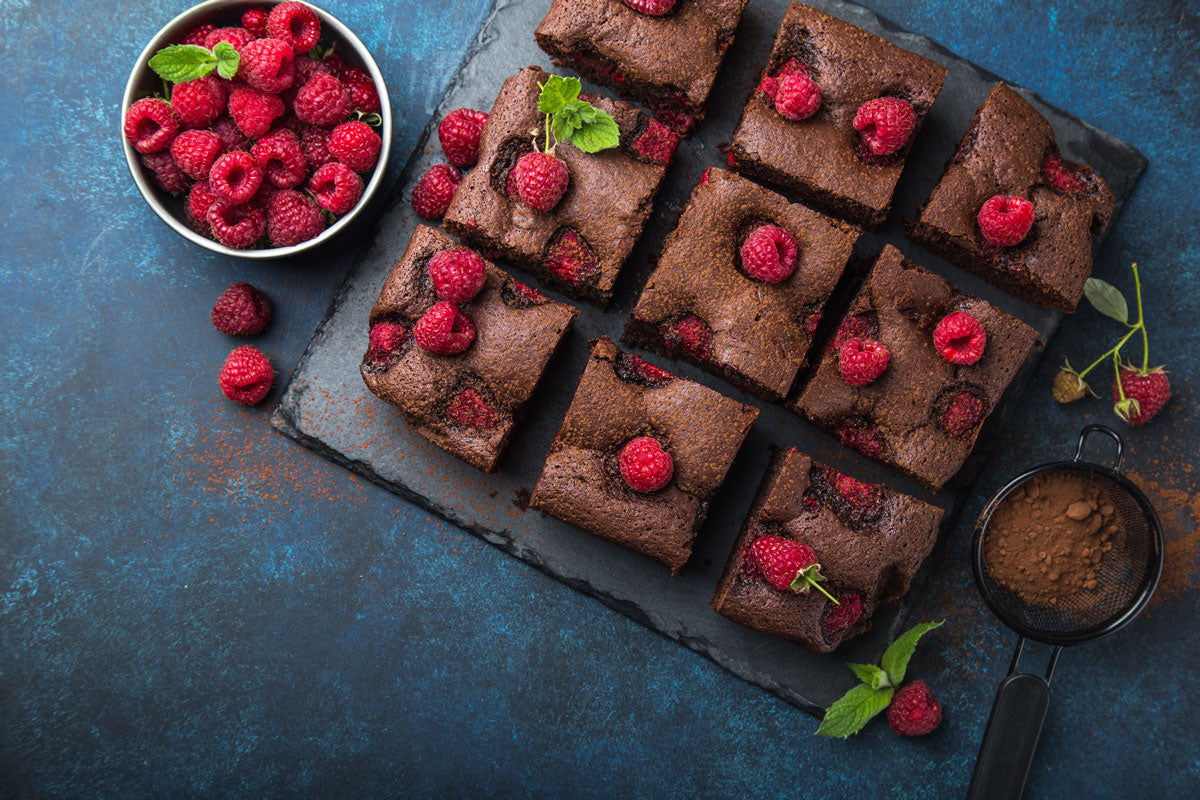 Raspberry Chocolate Brownies