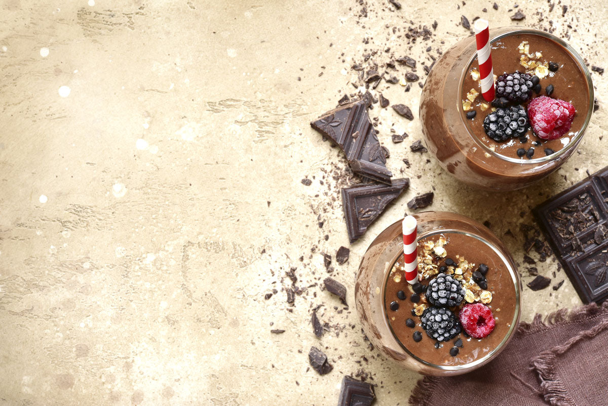 Chocolate Raspberry Smoothie