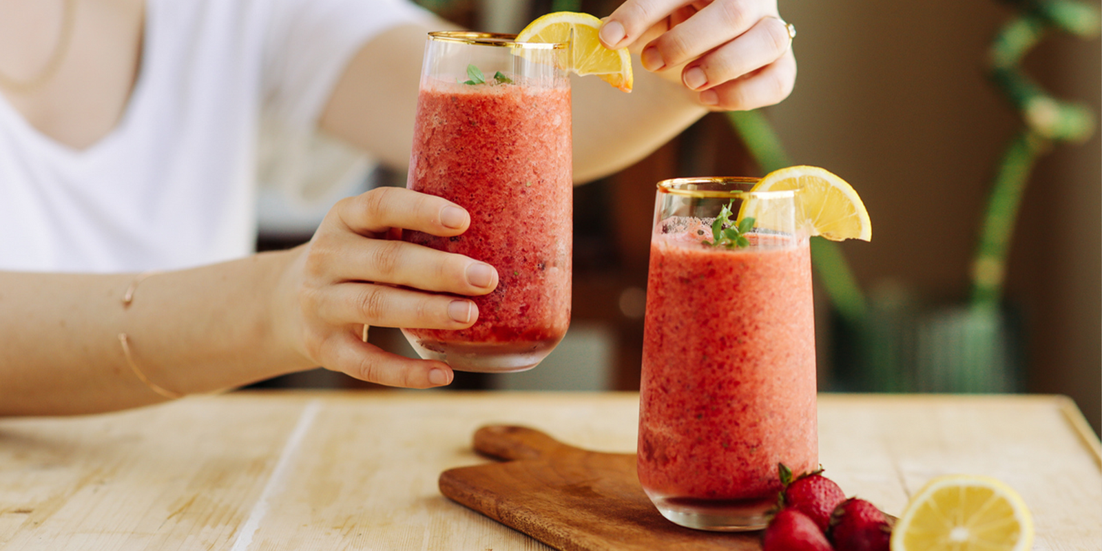 Strawberry Glow Smoothie