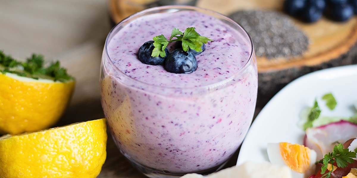 Lemon Blueberry Smoothie