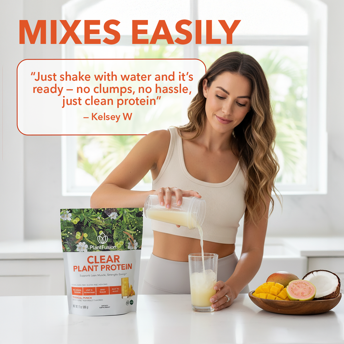 Plant-Based Clear Protein - Vegan Protein Powder