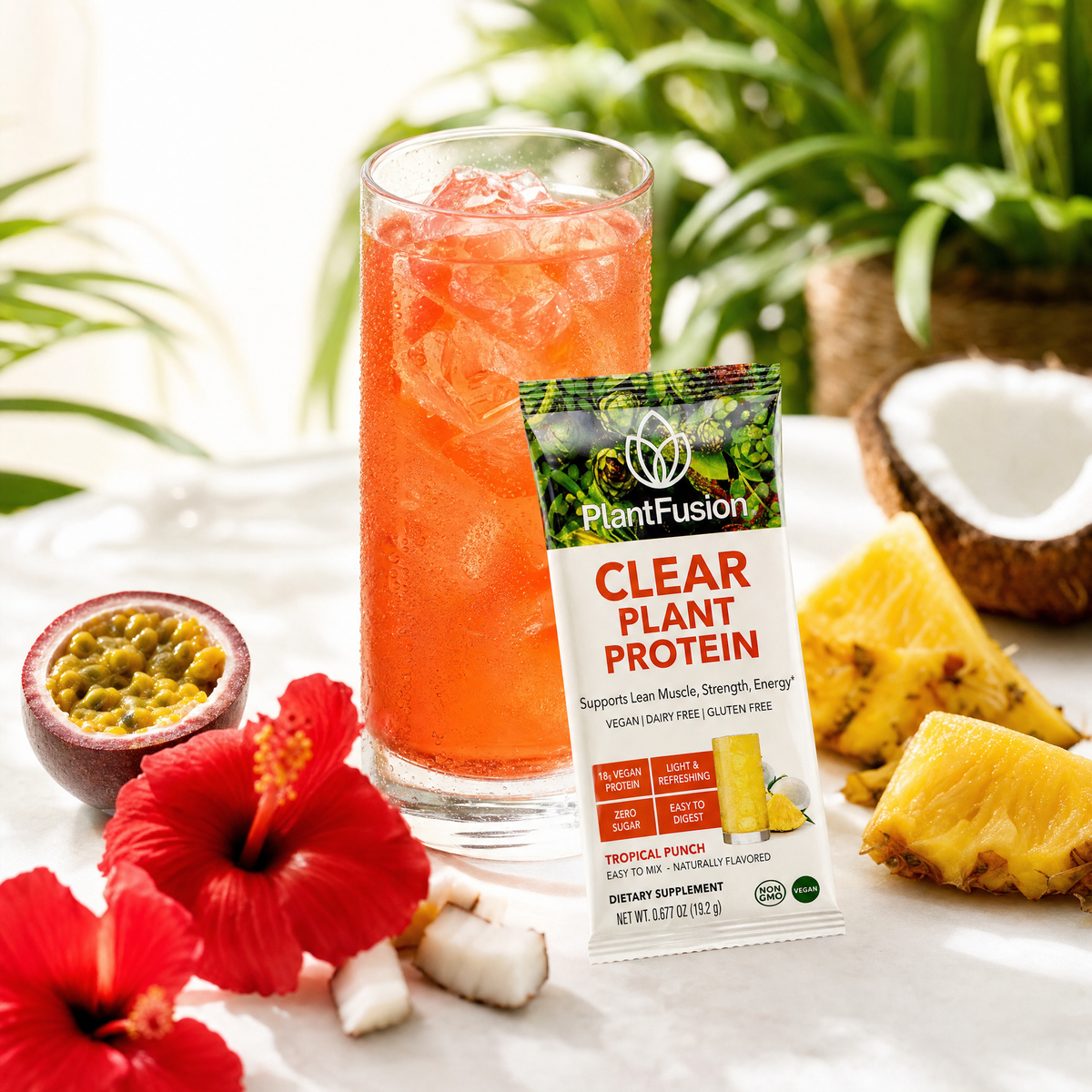 Clear Vegan Protein – Refreshing Protein Juice Powder