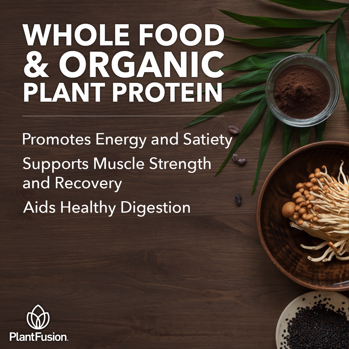 Organic Protein - Fermented Vegan Protein Powder