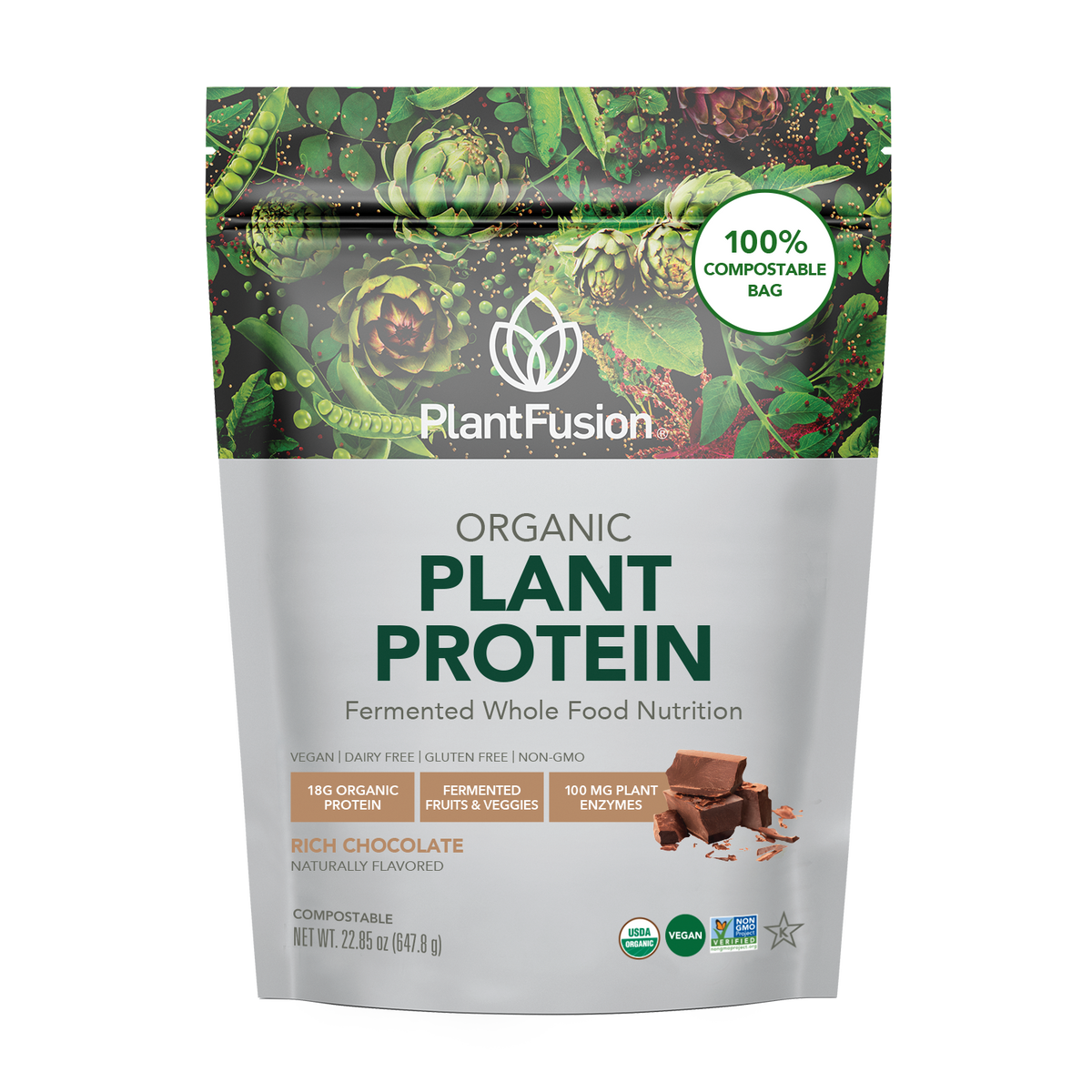 Organic Protein - Fermented Vegan Protein Powder