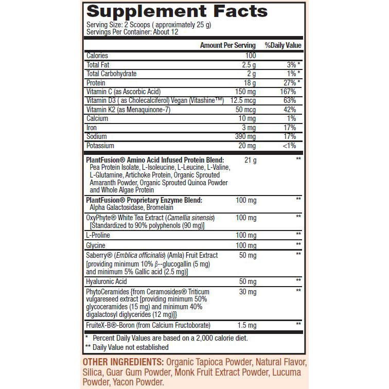 Complete Plant Collagen Builder - Vegan Collagen Peptides