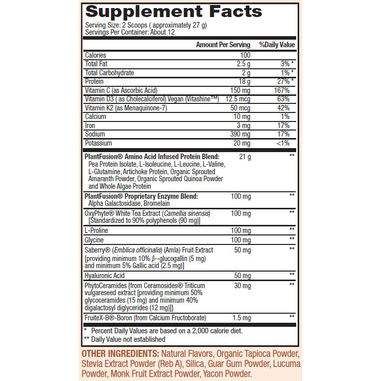 Complete Plant Collagen Builder - Vegan Collagen Peptides