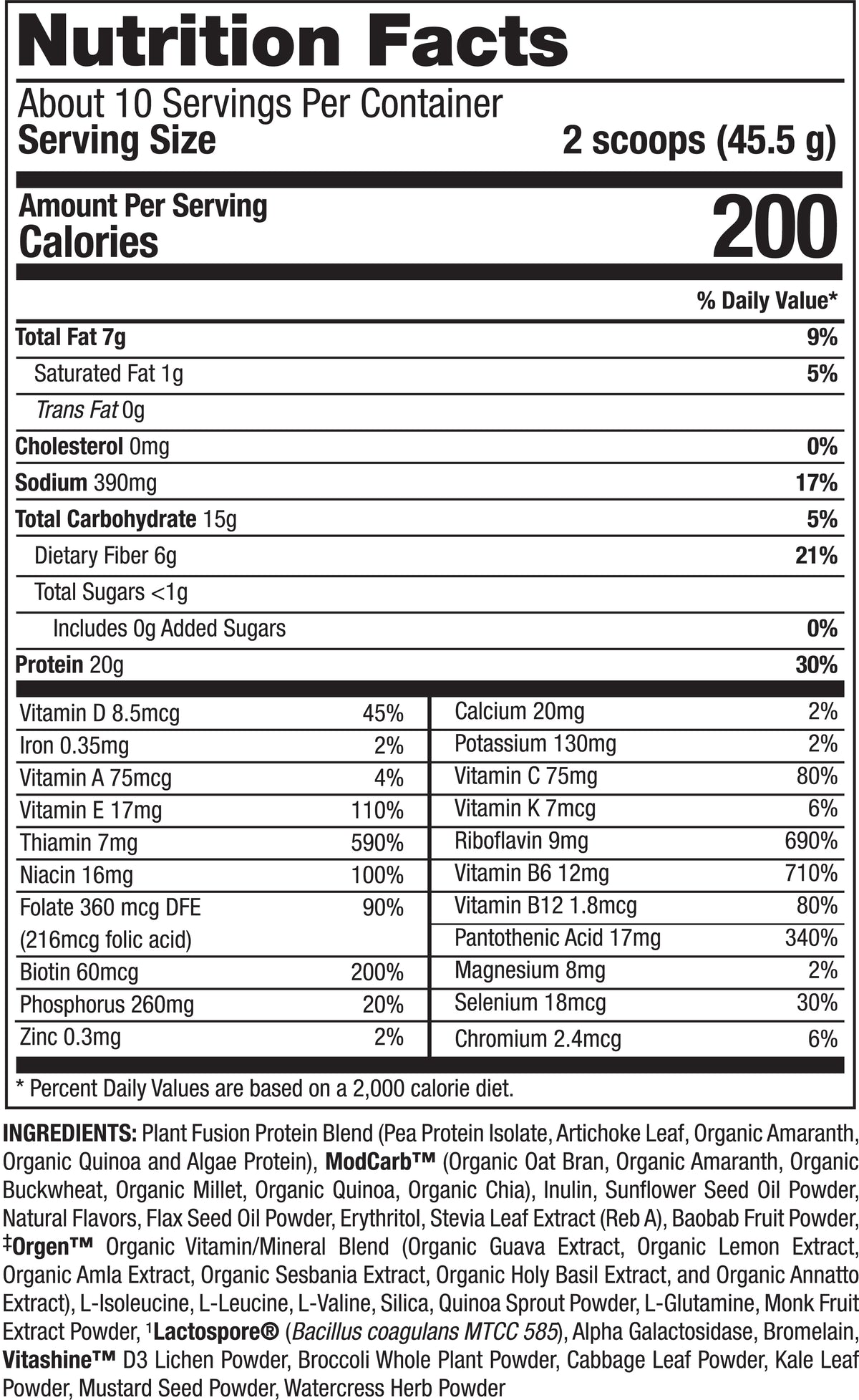 Complete Meal - Vegan Meal Replacement Shake