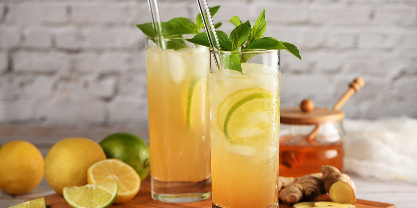 Ginger Limeade Spritzer