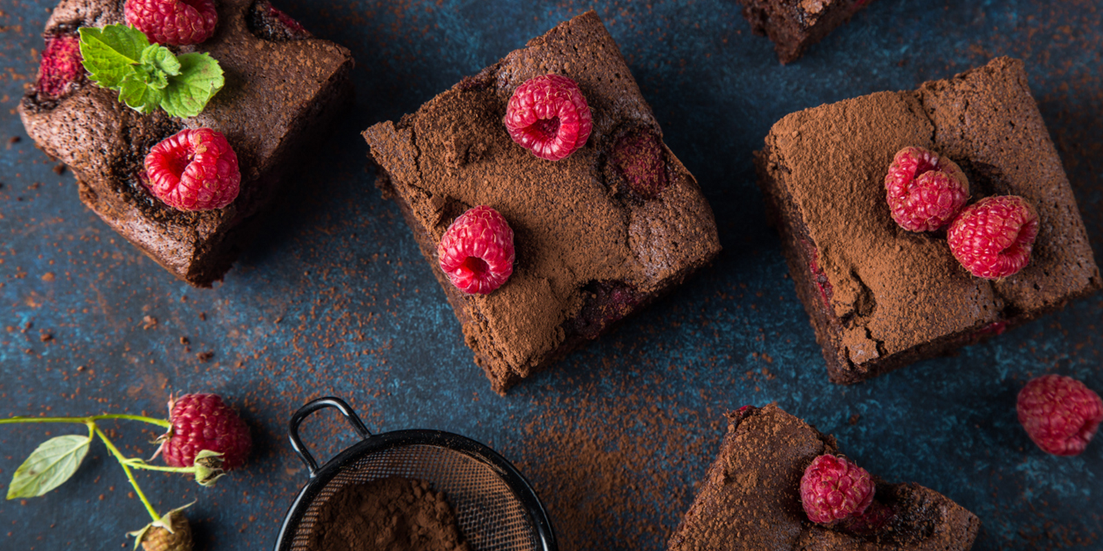 Raspberry Chocolate Caramel Brownies