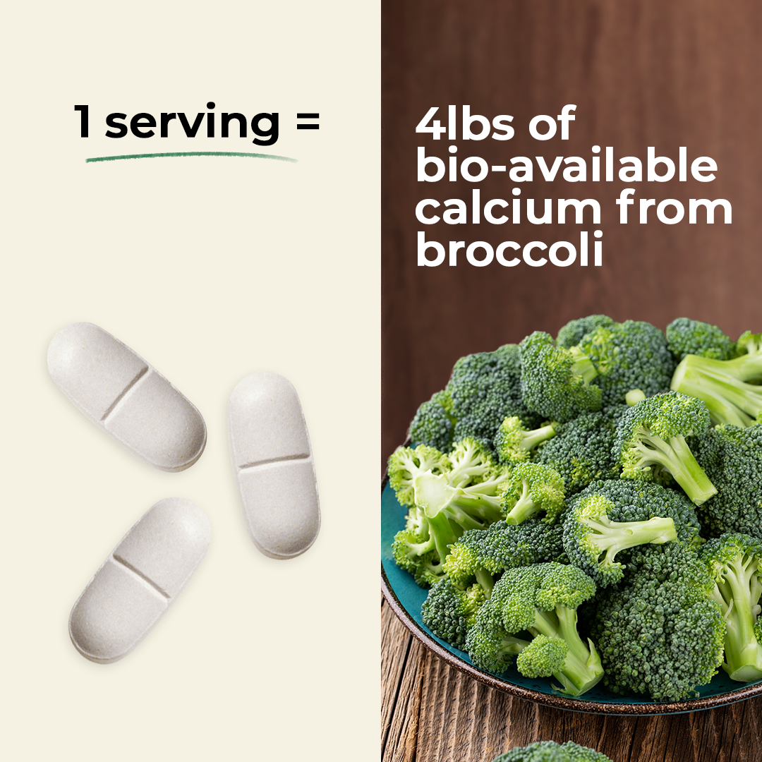 Organic Calcium - with D3, K2, &amp; Magnesium