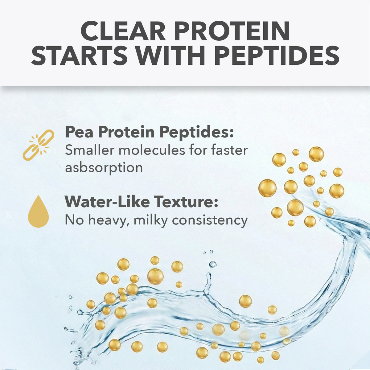 Plant-Based Clear Protein - Vegan Protein Powder