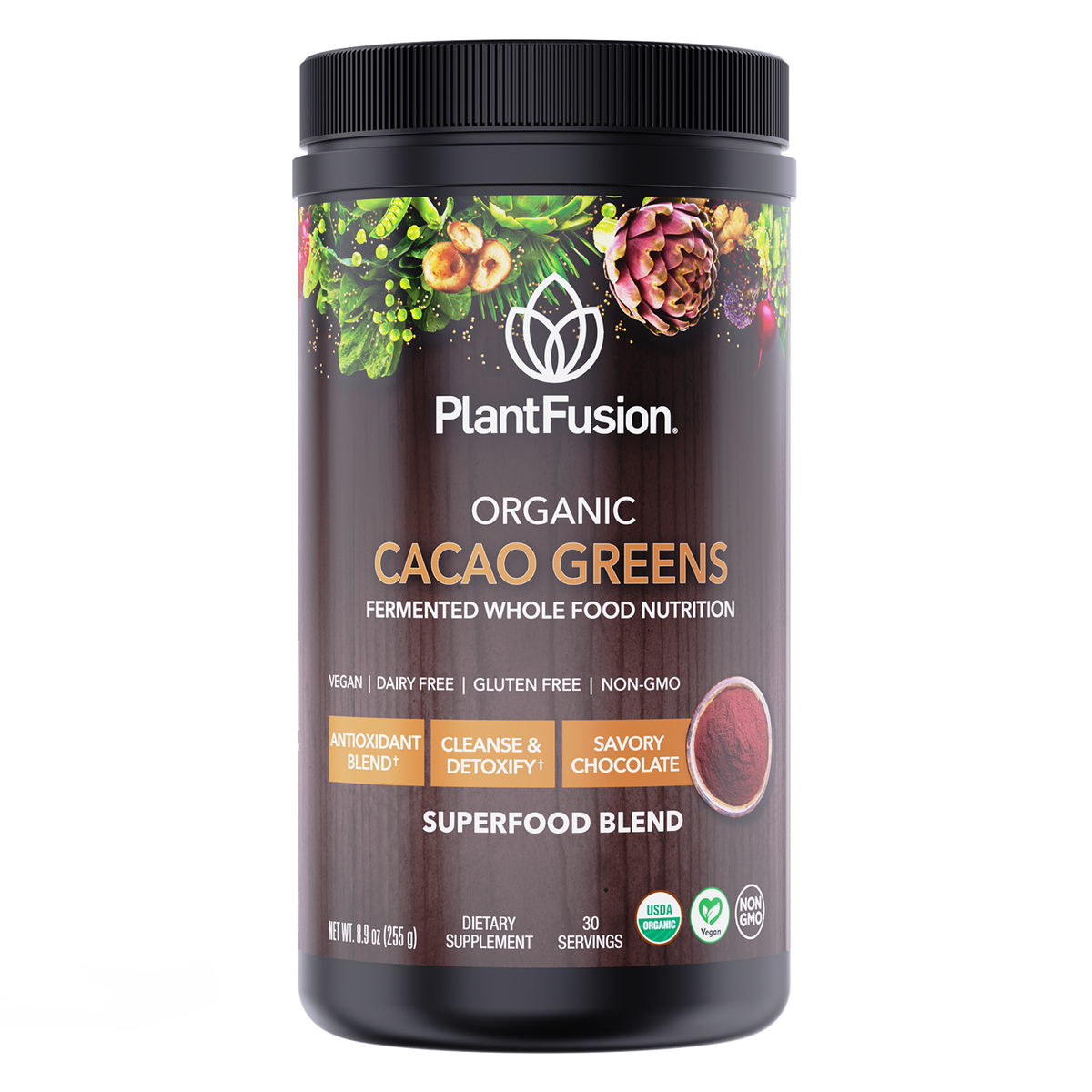 Cacao Greens – Fermented Superfood Powder Blend