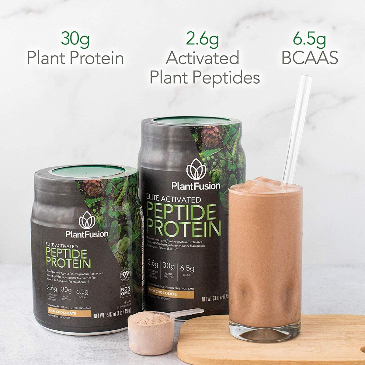 Elite Activated Peptide Protein - Vegan Sport Protein Powder